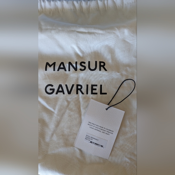 NWT MANSUR GAVRIEL Mini Lady Backpack - Sky Blue - Picture 6 of 6